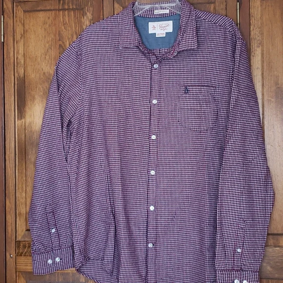 Penguin Heritage Slim Fit Flannel Shirt Sz XXL - Picture 2 of 7